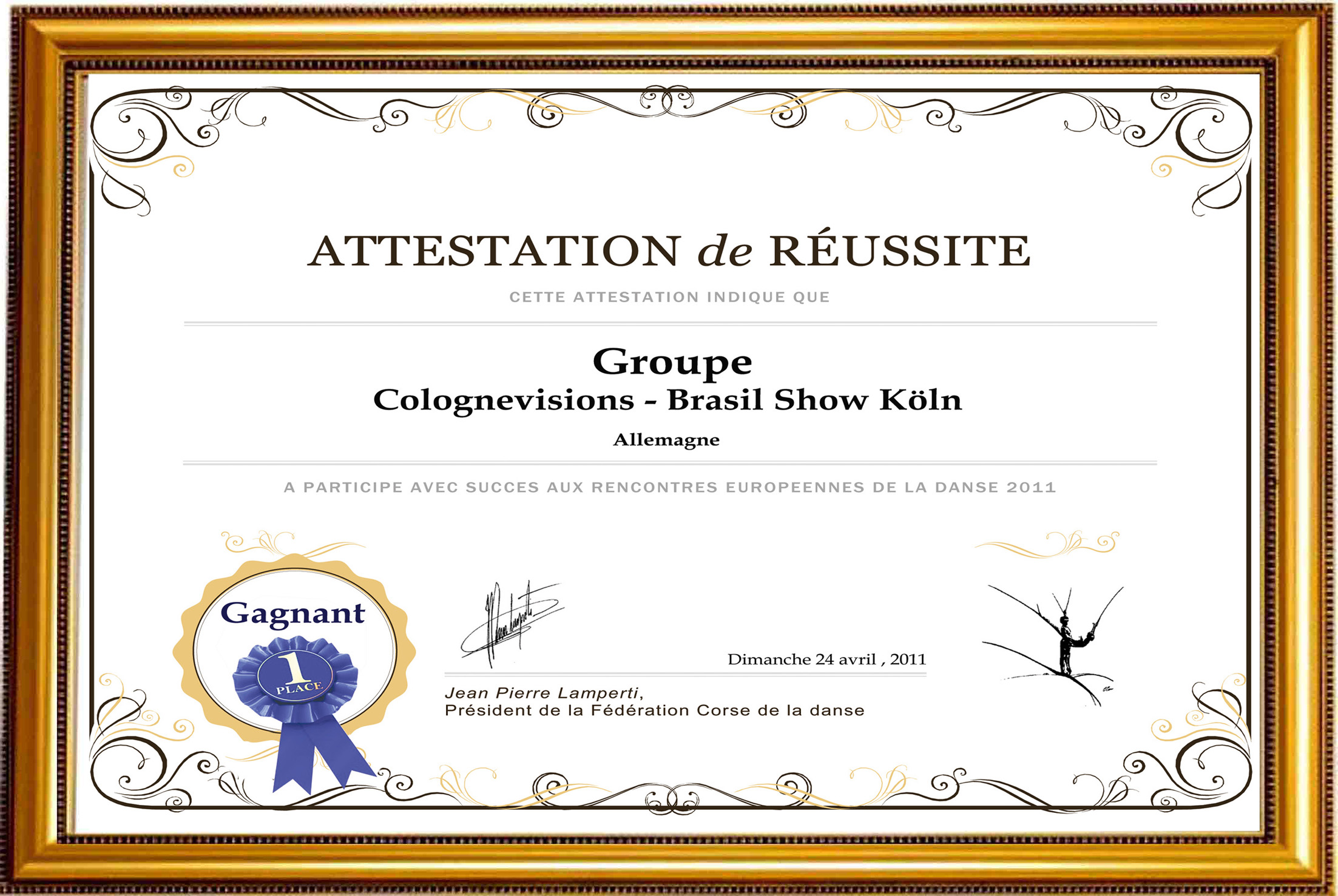 Inseme Europäischer Tanzwettbewerb 2011