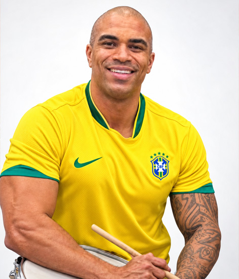 Brasilianischer Showkünstler