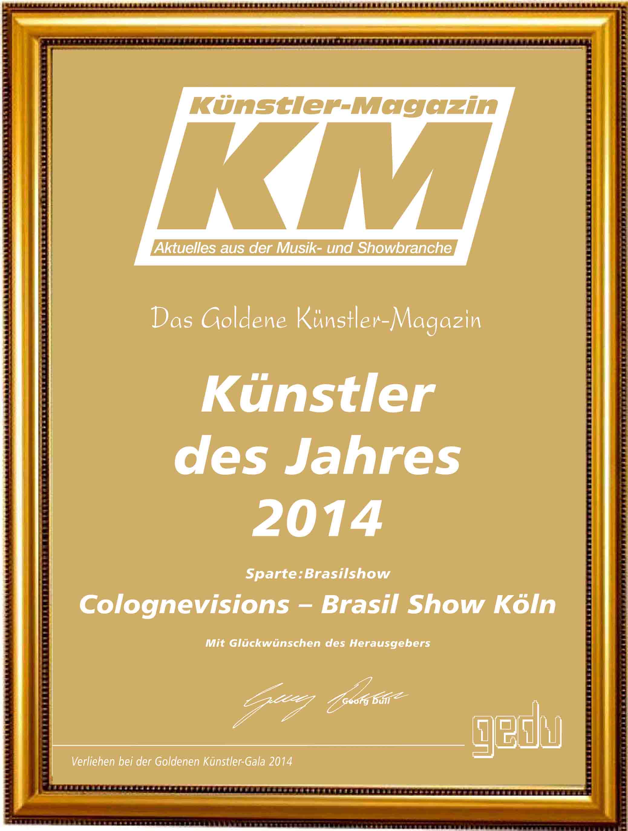 Brasil Show des Jahres 2014